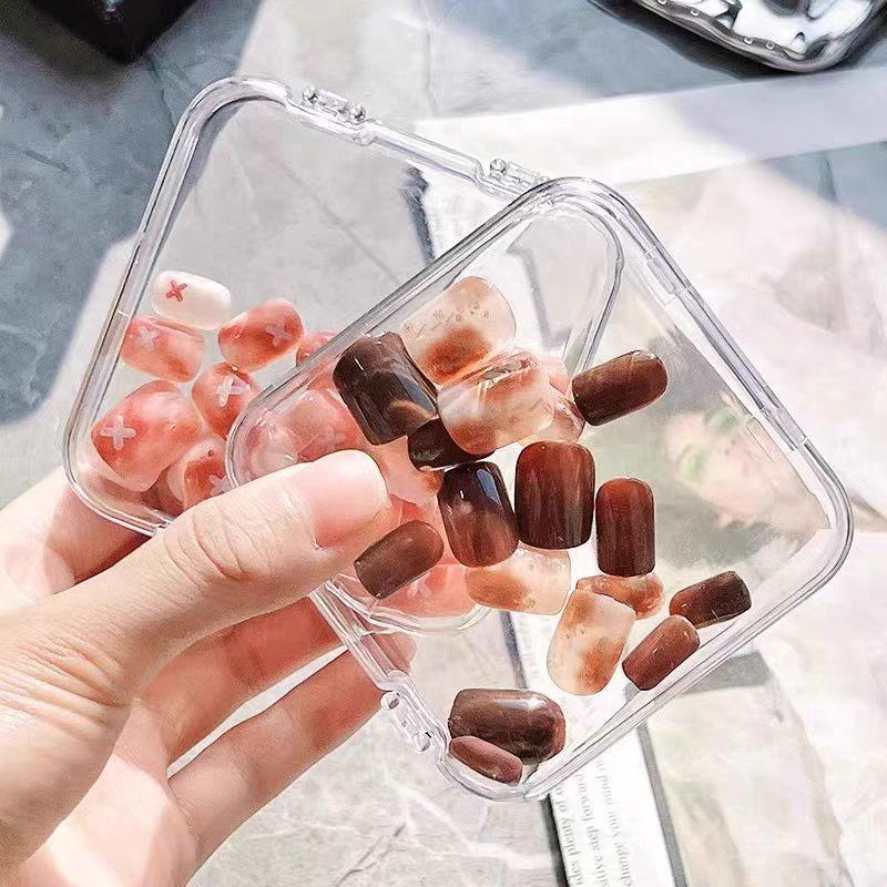 Jewelry Making Tools And Supplies - Hot！10/20PCS Press-On Nail Storage Acrylic Boxes