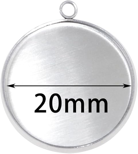 20 Pieces Stainless Steel Roun - đánh giá và giá Pendant Blank Bezel
