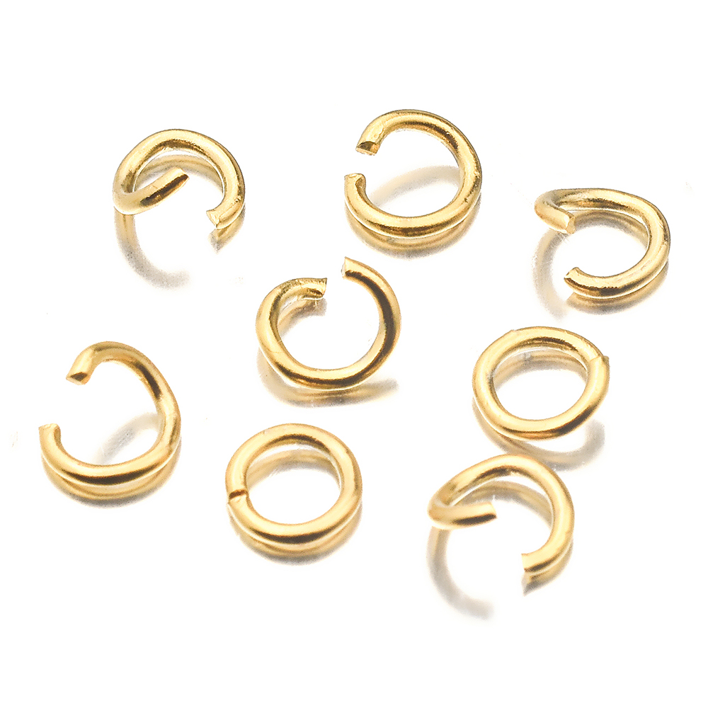 Bộ 100 Rất Nhiều 4 6 8 10Mm Th - đánh giá và giá Jump Ring Assorted