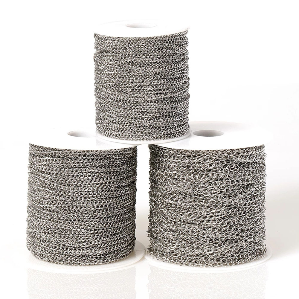 10meter/roll Stainless Steel C - đánh giá và giá Jump Ring Assorted
