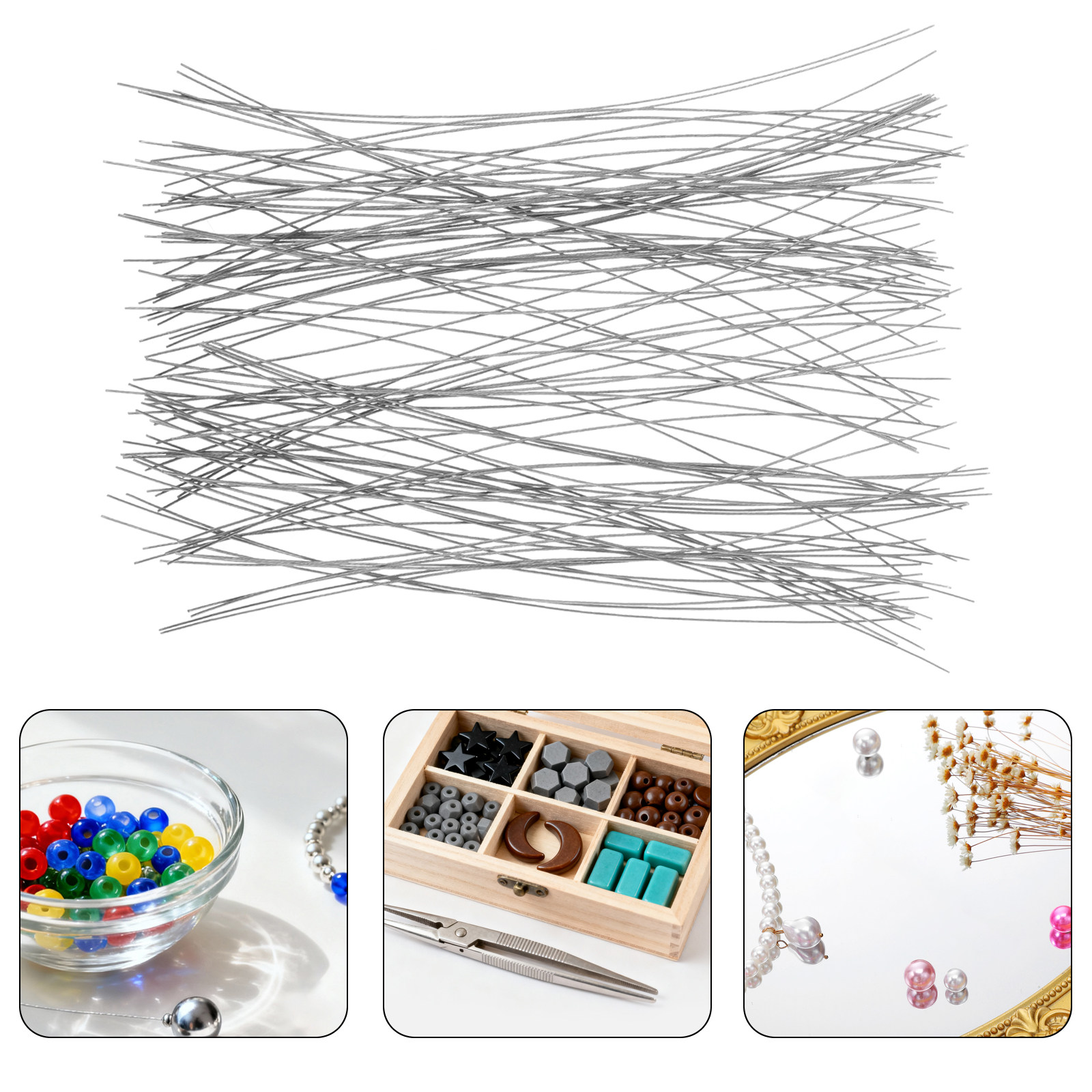 200Pcs Beading Needle Jewelry  - đánh giá và giá Jewelry Making Tools And Supplies