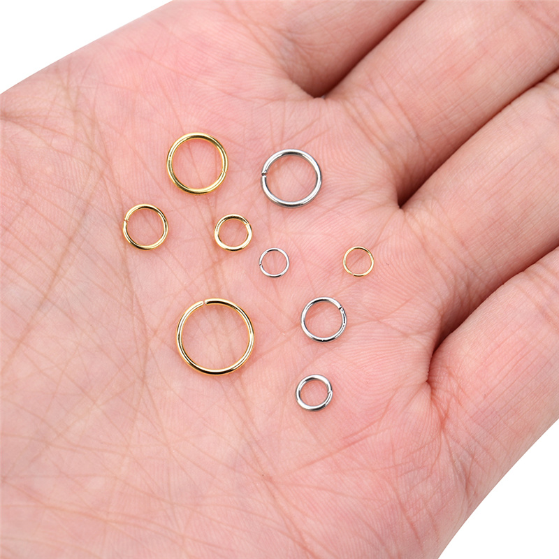 100pcs PVD Never Fade Stainles - đánh giá và giá Jump Ring Assorted