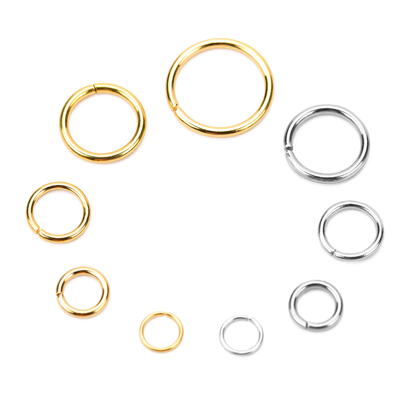 100pcs PVD Never Fade Stainles - đánh giá và giá Jump Ring Assorted