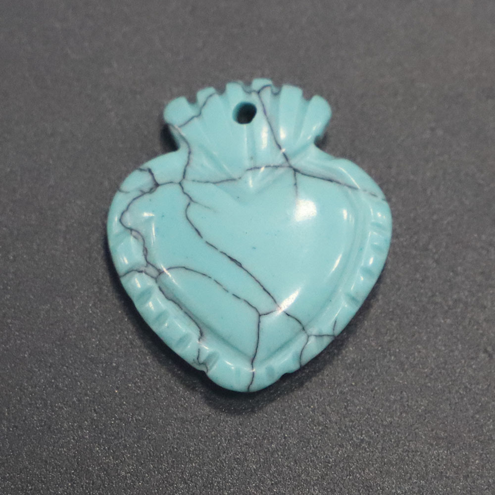 6pcs 30×26mm Carved Heart Ston - đánh giá và giá Jewelry Making Michaels