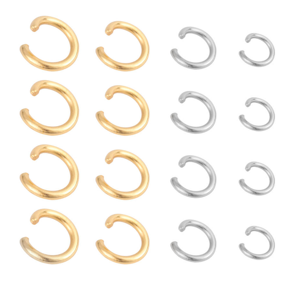 100-200pcs/lot Stainless Steel - đánh giá và giá Jump Ring Assorted