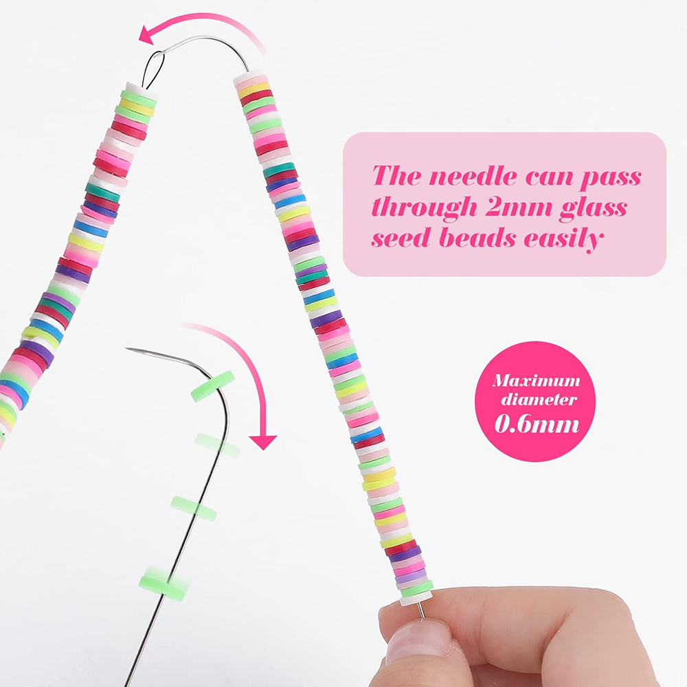 4Pcs Big Eye Beading Needles S - đánh giá và giá Beading Needle Fine
