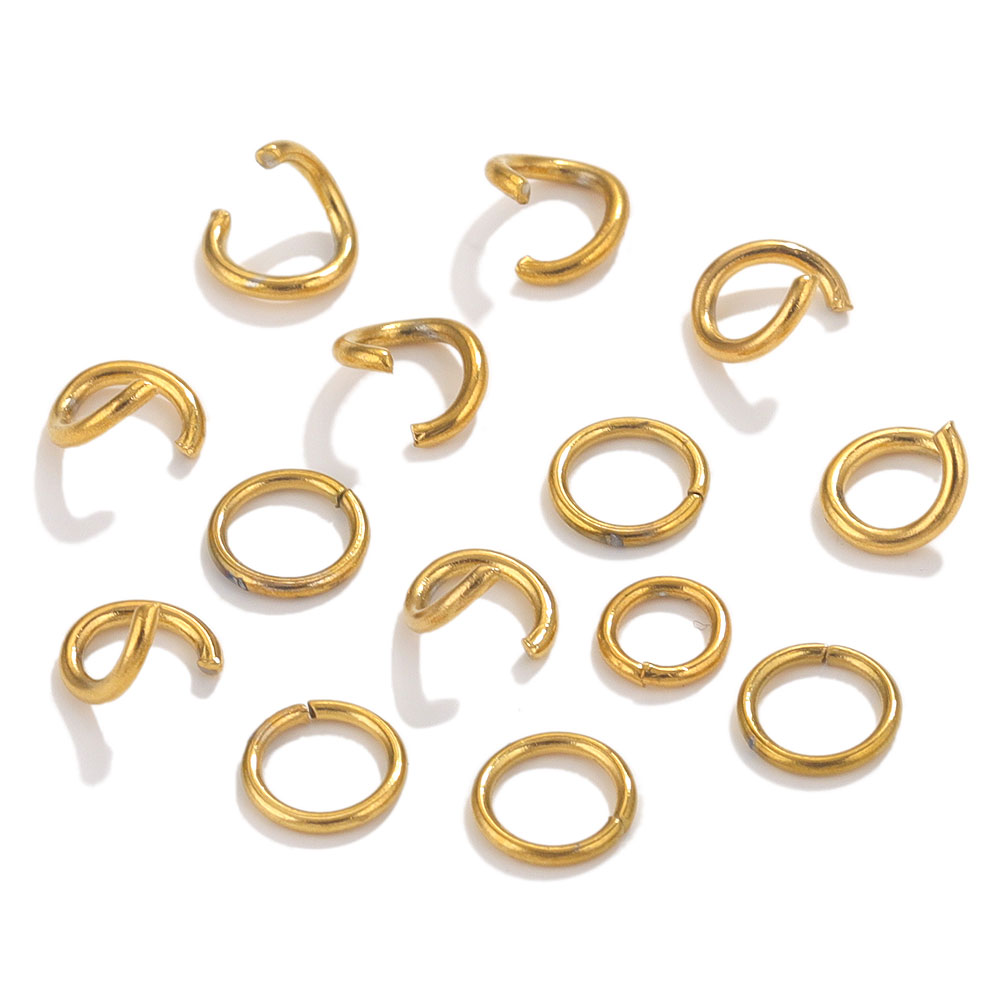 100pcs Gold Plated Stainless S - đánh giá và giá Jump Ring Assorted