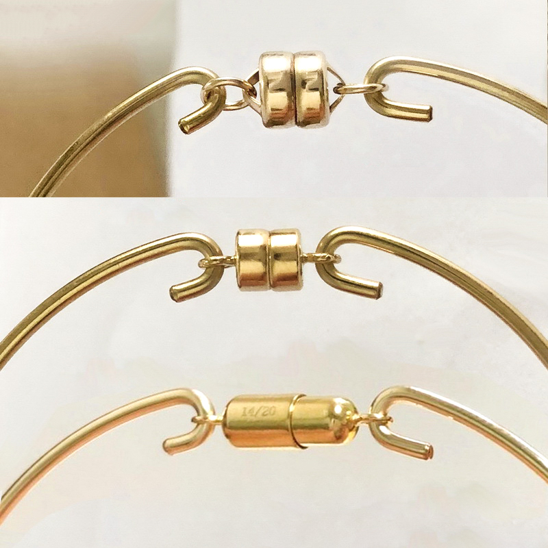 14K Gold Filled Magnetic Clasp - đánh giá và giá Jewelry Making Pieces