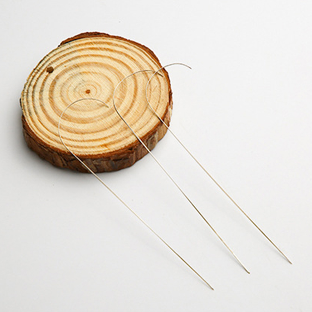 3pcs Stainless Steel Curved Ho - đánh giá và giá Beading Needle Fine