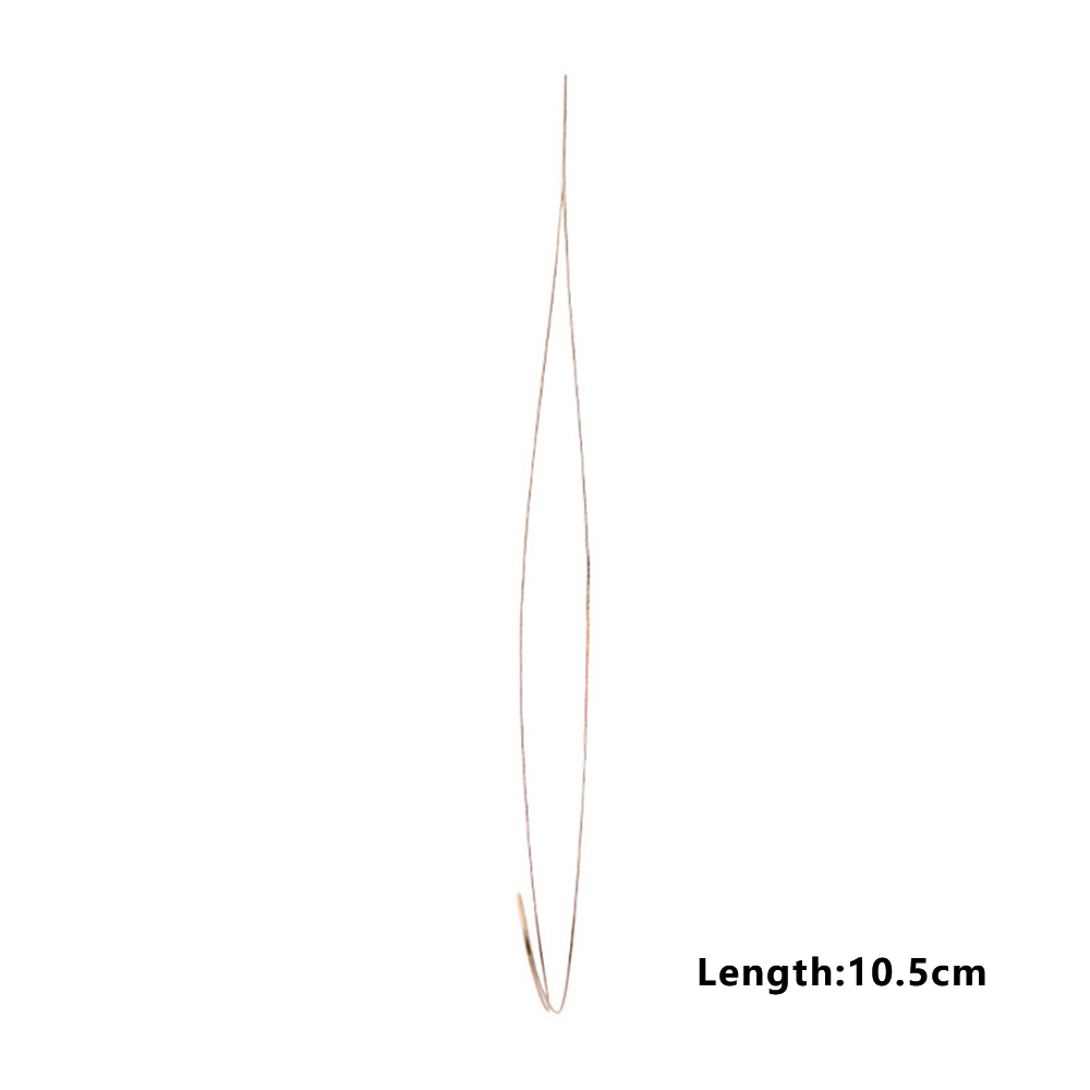 3pcs Stainless Steel Curved Ho - đánh giá và giá Beading Needle Fine