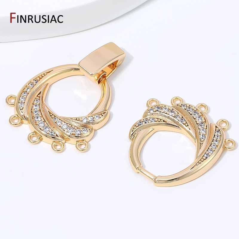 14K Gold Plated Brass With Zir - đánh giá và giá Jewelry Making Pieces