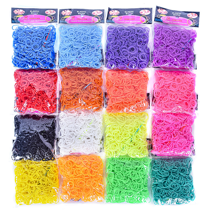 600 pieces Colorful Rubber Ban - đánh giá và giá Jewelry Making Tools And Supplies