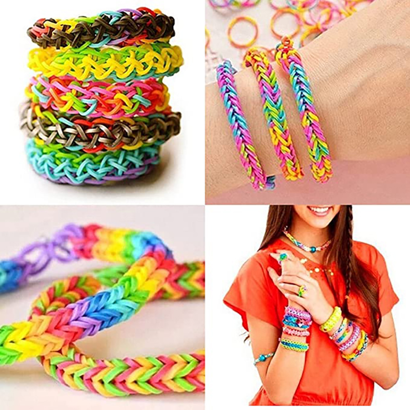 600 pieces Colorful Rubber Ban - đánh giá và giá Jewelry Making Tools And Supplies