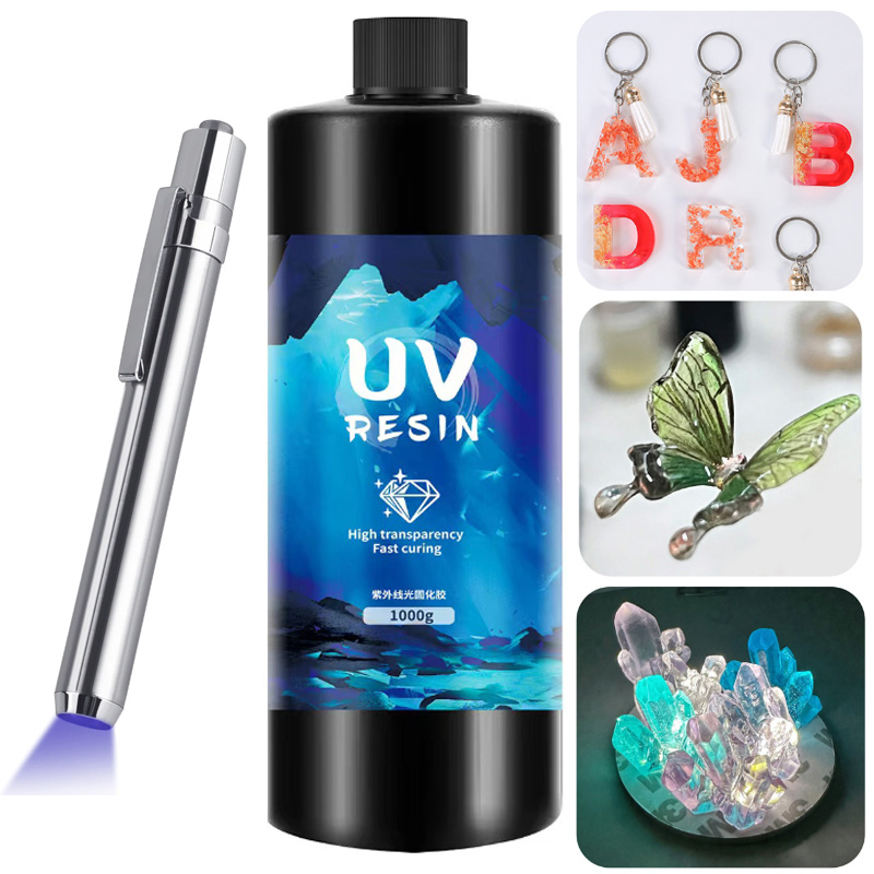 Transparent Epoxy Resin UV Glu - đánh giá và giá Jewelry Making Tools And Supplies