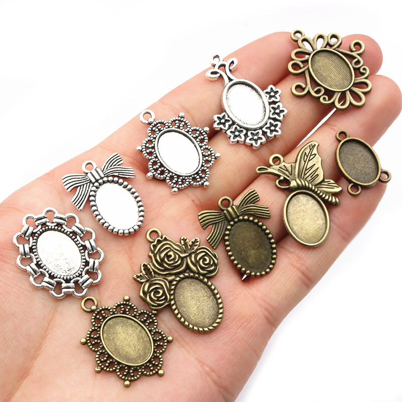 20pcs 10x14mm Kích thước bên t - đánh giá và giá Pendant Blank Bezel