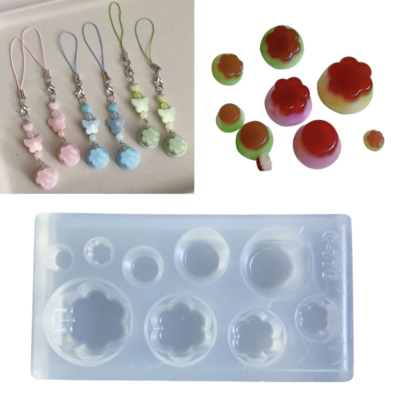 652F Bánh Hình Bông Silicon Tr - đánh giá và giá Jewelry Making Tools And Supplies