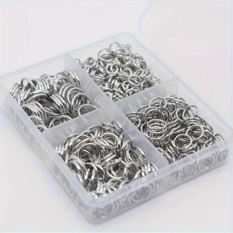 500Pcs Mixed Open Jump Rings S - đánh giá và giá Jump Ring Assorted
