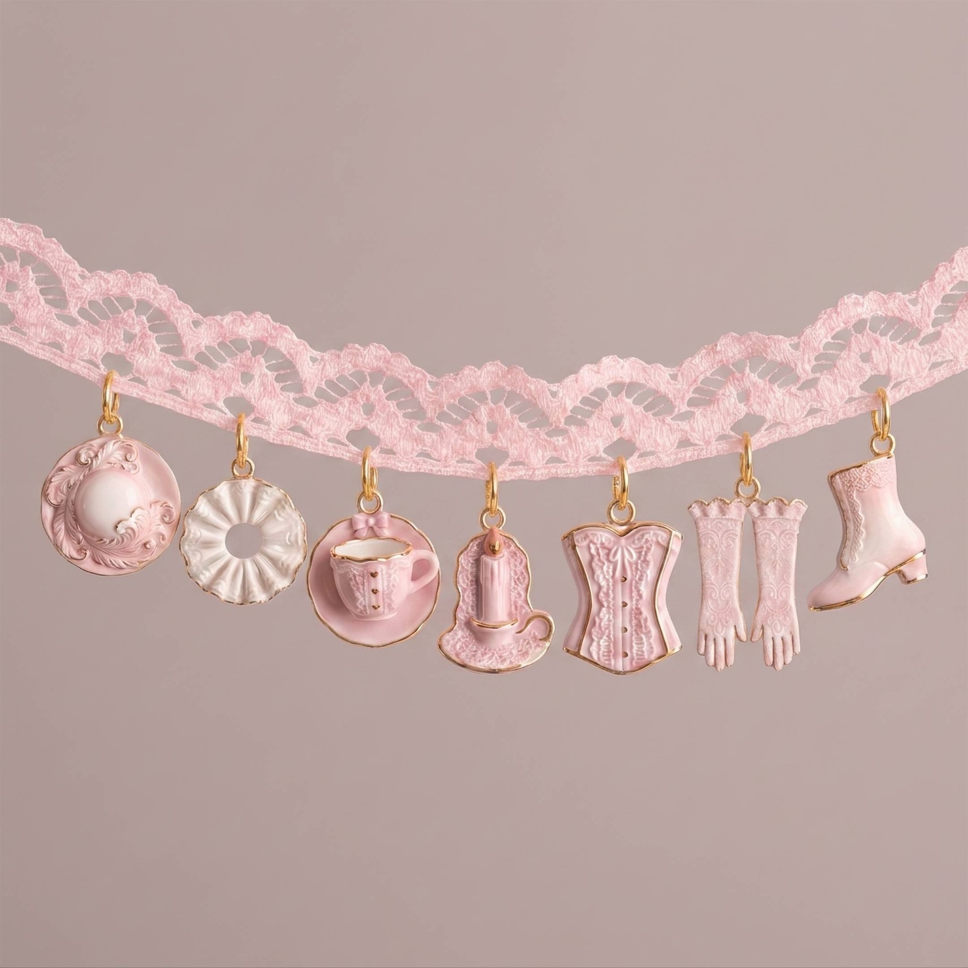 New Victoria Girl Pink Series  - đánh giá và giá Jewelry Making Victoria